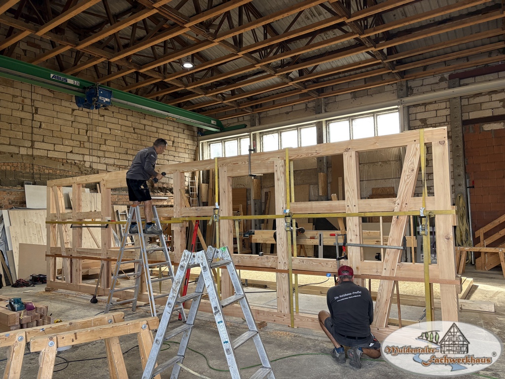 Fachwerkhaus aus Lärche in Altenburg