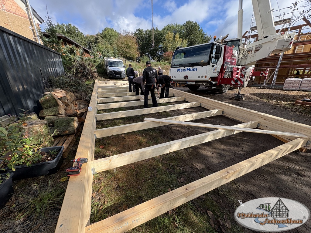 Fachwerkhaus aus Lärche in Altenburg