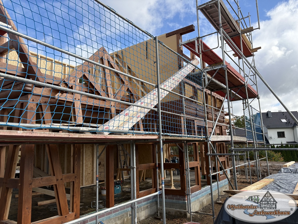 Fachwerkhaus aus Lärche in Altenburg