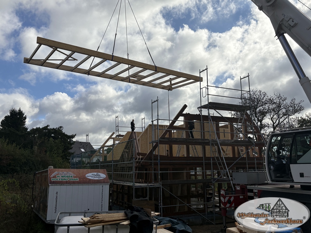 Fachwerkhaus aus Lärche in Altenburg