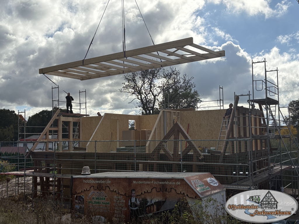 Fachwerkhaus aus Lärche in Altenburg