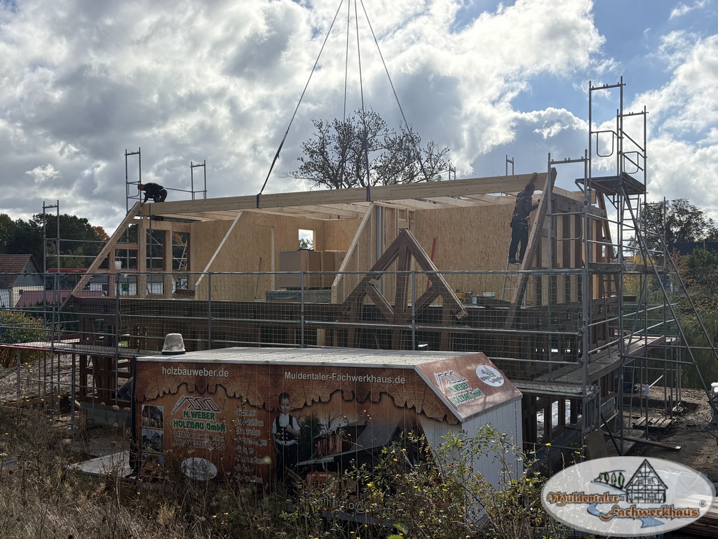 Fachwerkhaus aus Lärche in Altenburg