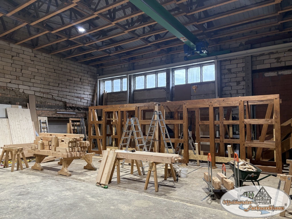 Fachwerkhaus aus Lärche in Altenburg