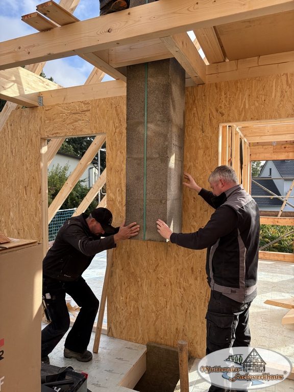 Fachwerkhaus aus Lärche in Altenburg