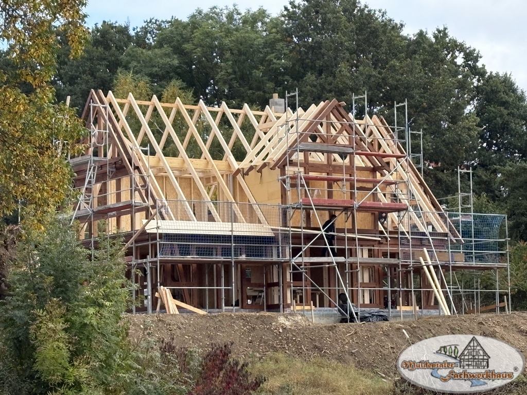 Fachwerkhaus aus Lärche in Altenburg