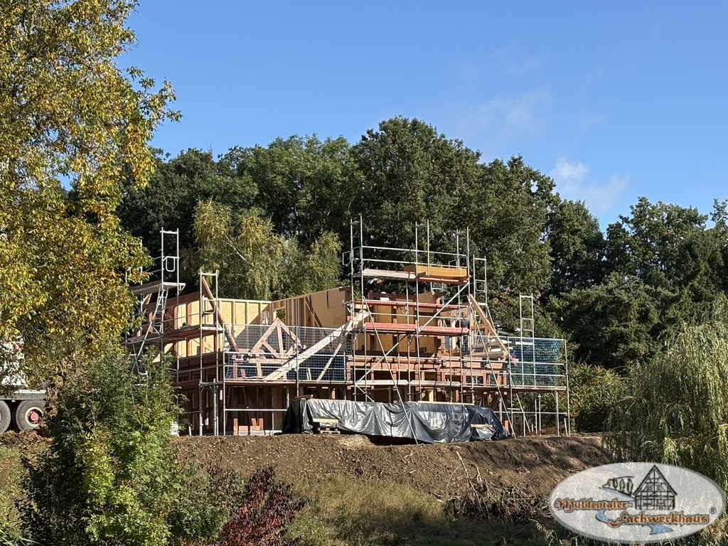 Fachwerkhaus aus Lärche in Altenburg