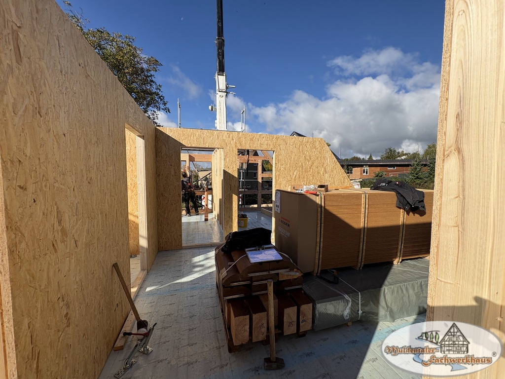 Fachwerkhaus aus Lärche in Altenburg